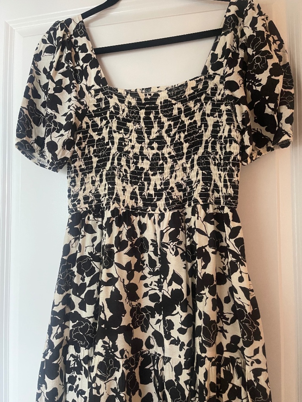 Express Puff Sleeve Midi Dress